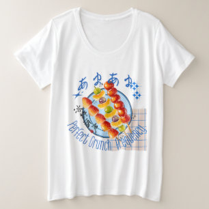 Perfect Crunch Frequentie – Kawaii Tang Hul Fantas Grote Maat T-shirt