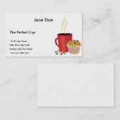 Perfect Cup Visitekaartje (Voorkant / Achterkant)