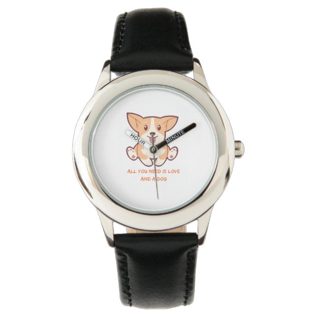 Perfect Designs for Dog Lovers & Pet Gifts Horloge (Voorkant)