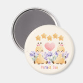 Perfect Duo | Koppel Giraffe Magneet (Voorkant / Achterkant)