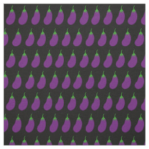 Perfect Eggplanten Stof