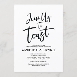 Perfect Elegant Wedding Rehearsal Dinner Invites Kaart