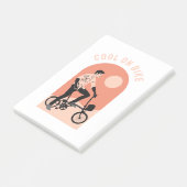 Perfect Fiets Cadeau - Cool op de Fiets Post-it® Notes (Schuin)