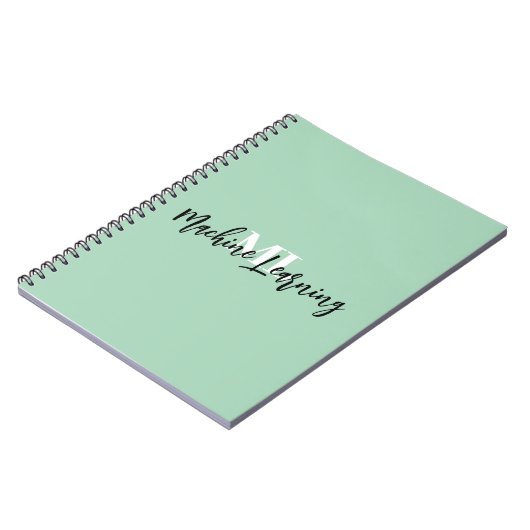 Perfect for Coding Notes & ML Projects – ML Pro Notitieboek (Linkerzijde)