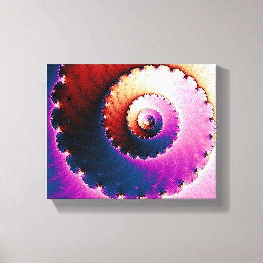 Perfect - Fractal Art Canvas Afdruk (Voorkant)
