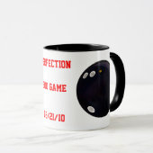 Perfect gamescore Bowling 300 game, Mok (Voorkant rechts)