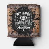 Perfect gerijpte whisky blikjeskoeler (Achterkant)