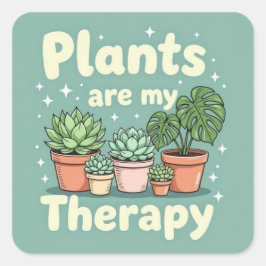 Perfect Gift for Garden & Plant Lovers Vierkante Sticker