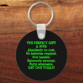 Perfect Gift is een Hug Sleutelhanger (Voorkant)