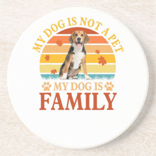 Perfect Gift voor Dog Beagle Eigenaar Pet Lover Zandsteen Onderzetter