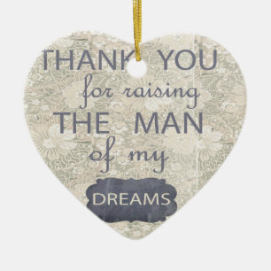Perfect Gift voor moeder in de wet Keramisch Ornament