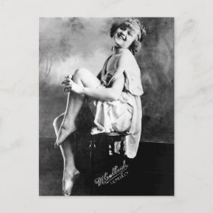 Perfect Girl  Glamor Foto 1909 Briefkaart