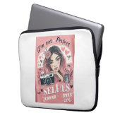 Perfect Girl Laptop Sleeve (Voorkant Links)