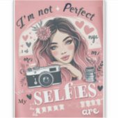 Perfect Girl Sticker (Voorkant)