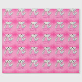 Perfect Happy Pasen, Bunny Cadeaupapier (Vlak)