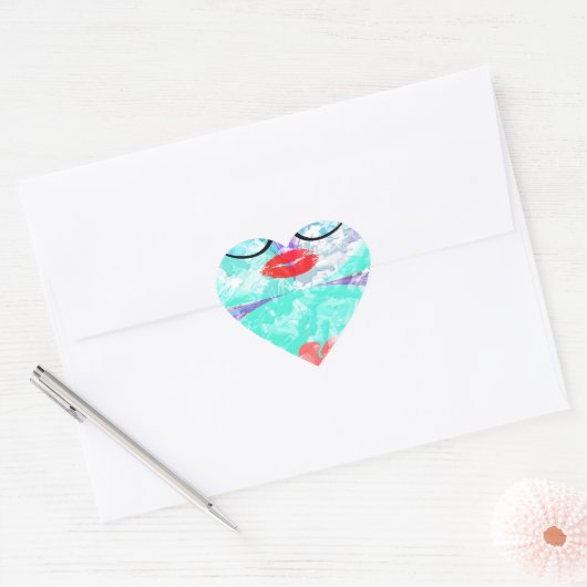 Perfect hart hart sticker (Envelop)