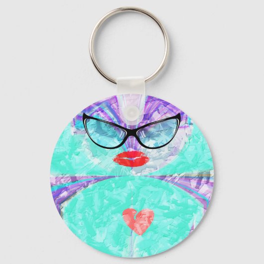 Perfect hart sleutelhanger (Voorkant)