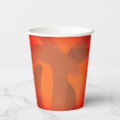 Perfect Haunted: Katten en pompoenen in Halloween Papieren Bekers (Achterkant)