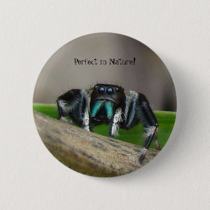 Perfect in Natuur! Ronde Button 5,7 Cm