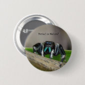 Perfect in Natuur! Ronde Button 5,7 Cm (Voorkant /achterkant)