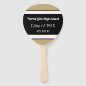 Perfect! Klasse reünie hand fans Handwaaier (Voorkant)