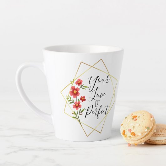 Perfect Love Latte Mug (En situation)