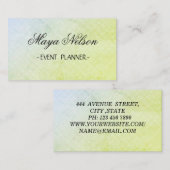 Perfect, Luxe Groen Visitekaartje (Voorkant / Achterkant)