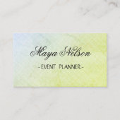 Perfect, Luxe Groen Visitekaartje (Voorkant)