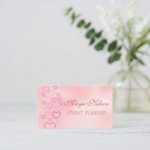 Perfect, Luxe roze Visitekaartje
