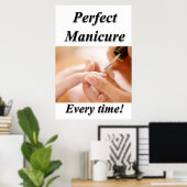 Perfect Manicure Posters Nail Salon (Thuiskantoor)