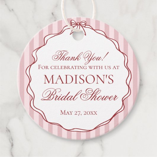 Perfect Match Lucifer Bruiloft Spel Cirkel Bedankjes Labels (Voorkant)