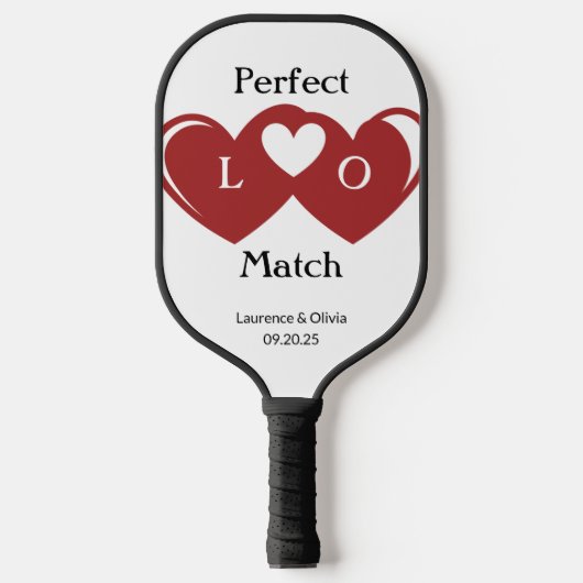 Perfect Match Monogram Pickleball Paddle (Voorkant)