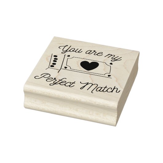 Perfect Match Rubberstempel (Stempel)