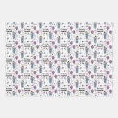 Perfect onvolmaakt 1A Mix_Wrapping papier Inpakpapier Vel (Voorkant 2)