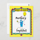 Perfect onvolmaakt 2_ briefkaart (Voorkant / Achterkant)