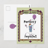 Perfect onvolmaakt 2A_ Briefkaart (Voorkant / Achterkant)