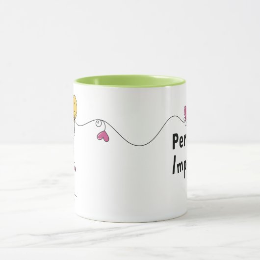 Perfect onvolmaakt 2C_11 oz Mok (Midden)