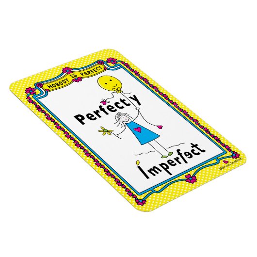 Perfect onvolmaakte 1_Flexibele magneet 4"x6" (Rechterzijde)