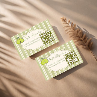 Perfect paar peervrijgezellenfeest qr-cadeau regis informatiekaartje