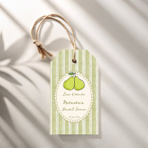 Perfect paar salie groene peer bruiloftsborrel cad