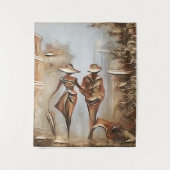 Perfect paar wandkleed (Voorkant)