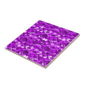 Perfect Paarse diamanten Tegeltje (Zijkant)