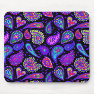 Perfect Paarse Paisley Muismat