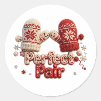 Perfect Pair Mutsjes Sticker