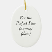 Perfect Pair Ornament (Achterkant)
