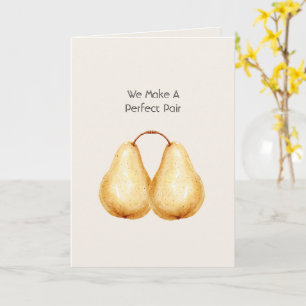 Perfect Pair Peren Liefde Kaart