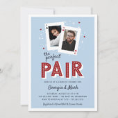 Perfect parasodie Casino Theme Couples Shower Kaart (Voorkant)