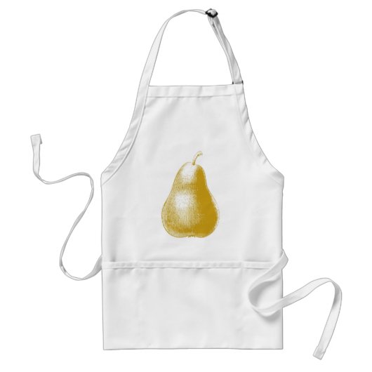 Perfect Pear Apron Standaard Schort (Voorkant)