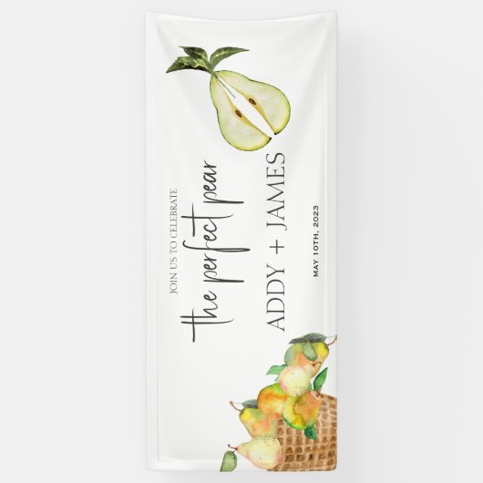 Perfect Pear - Couples Grand Bannière en vinyle de (Vertical)