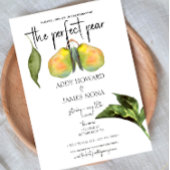 Perfect Pear - Invitation de douche pour couples